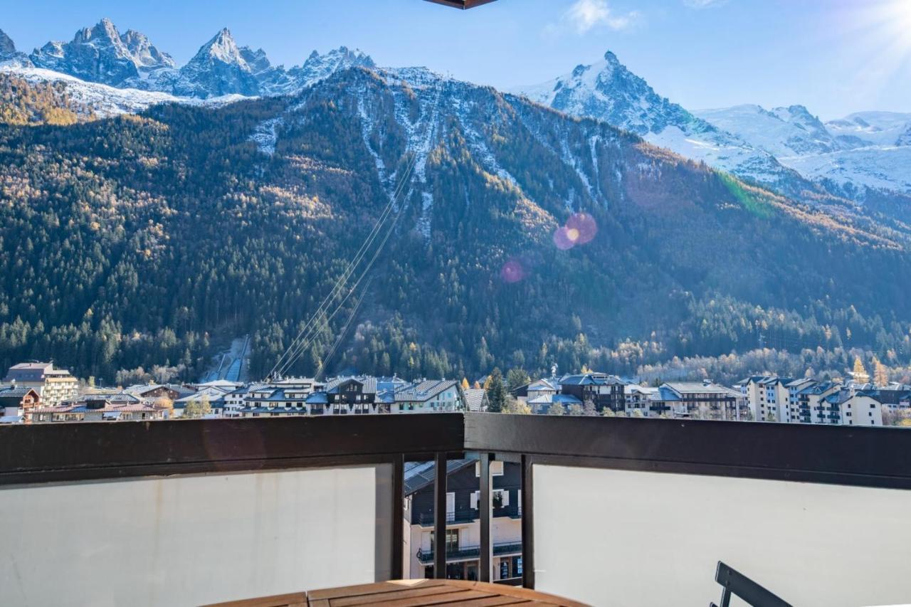 Charming Studio With Balcony And View In 霞慕尼 外观 照片